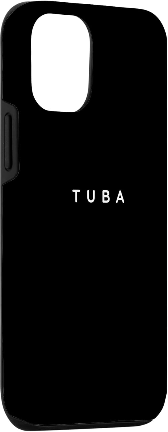 Funda con diseño moderno para iPhone 1212 Pro Tuba Players