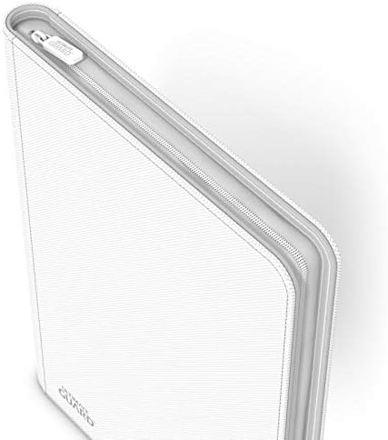 Funda para cubierta Quadrow Zipfolio Xeno de 8 bolsillos, color blanco