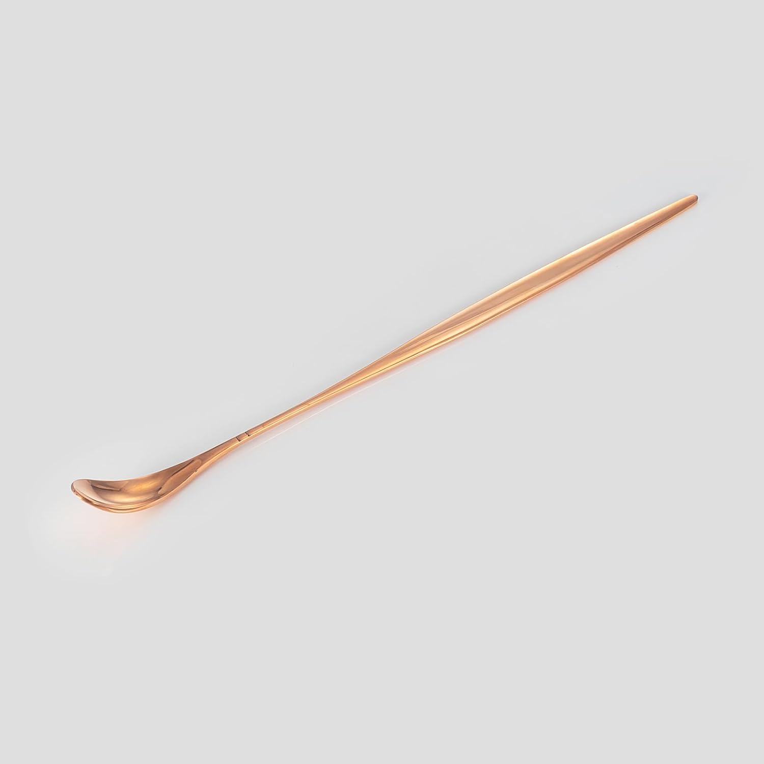 EnerMagiX Cuchara de cobre, cuchara agitadora de cobre, vajilla de cobre, cuchara de bar, cuchara coctelera de barra de 10 pulgadas, forjado a mano