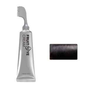Extracto de plantas con esencia de tinte para el cabello, crema de teñido de frutas negras sin amoníaco con peine, crema de tinte orgánico para el Extracto de plantas con esencia de tinte para el cabello, crema de teñido de frutas negras sin amoníaco con peine, crema de tinte orgánico para el