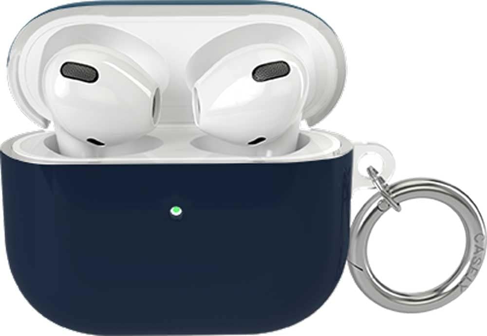 Casely Funda compatible con AirPods 3  AirPods azul marino  Compatible solo con AirPods 3