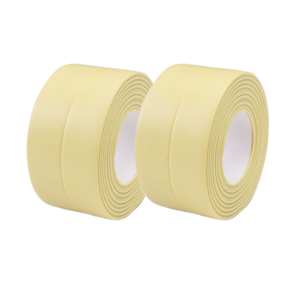 Cinta de sellado de calafateo impermeable y a prueba de aceite para placa de cocina, cinta autoadhesiva para fregadero, inodoro, baño, pared, borde