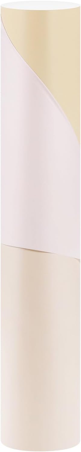 AHIJOY Vinilo adhesivo mate beige de 12 pulgadas x 10 pies, vinilo permanente beige para tazas de cug, manualidades, letreros, álbumes de recortes,