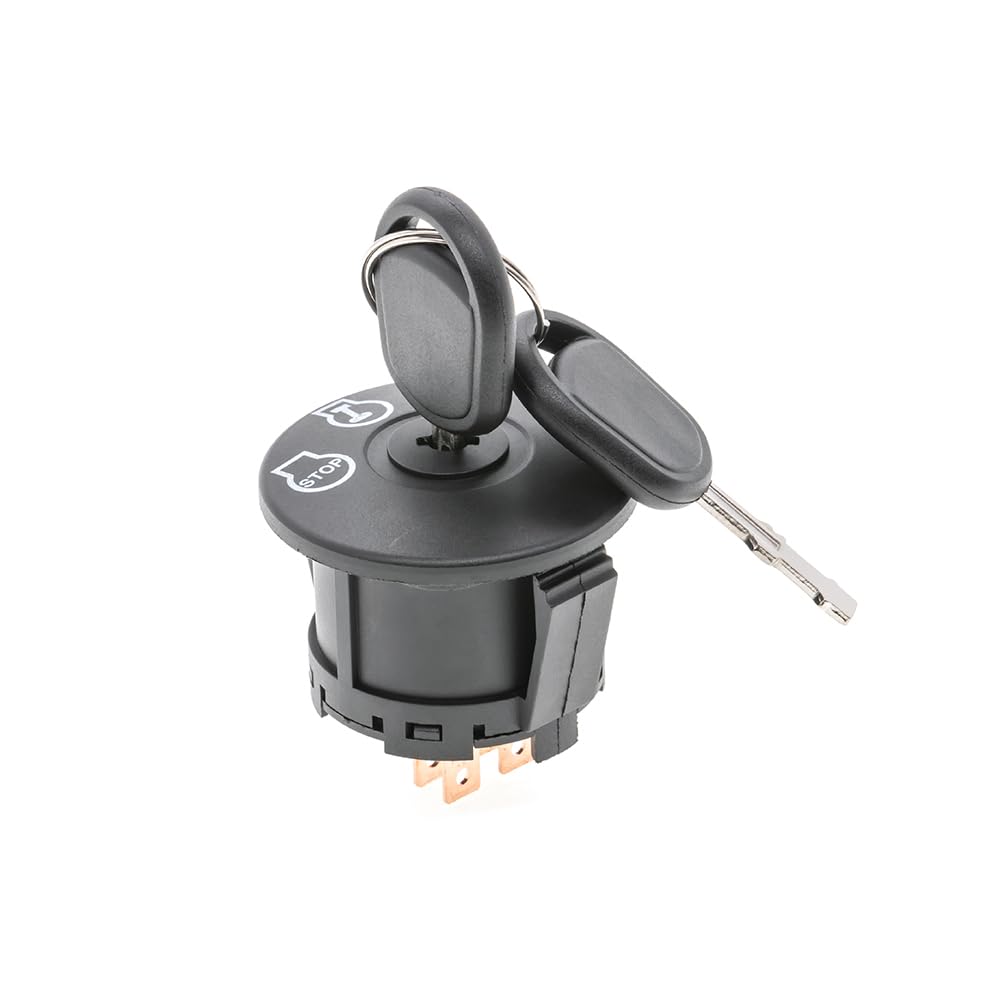 Cortacésped Tractor Interruptor de encendido 5 terminales Se adapta a MTD Craftsman Ariens Bad Boy Bolens Huskee Chopper Murray Sabre Scotts Yard