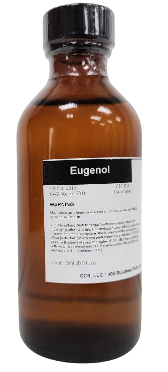 Eugenol Compuesto aromático de alta pureza 4.1 fl oz (4 fl oz)
