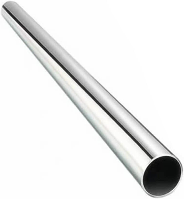 Tubo capilar de acero inoxidable 304 0.220 in ID 0.236 in OD 0.008 in de espesor de pared Tubos de metal Longitud 9.843 in Tubo inoxidable recto sin