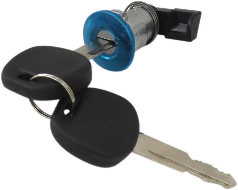 69058-35140, 69058-26030, 69058-34020 Cilindro de cerradura de puerta de combustible y 2 llaves compatibles con Toyota Tundra Base 2001 Pickup de