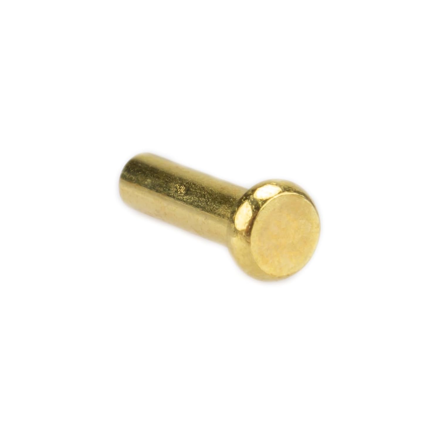 Cutlers – Remaches para cubiertos de 316″ x 38″, pasadores de mango para fabricación de cuchillos, latón (25 juegos)