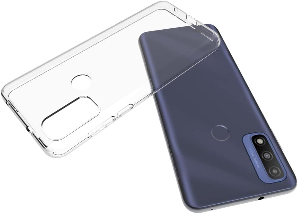 Funda transparente para Motorola G Pure para Moto G Power 2022Moto G Play 2023, piel suave, delgada, flexible, de silicona, TPU, resistente a los