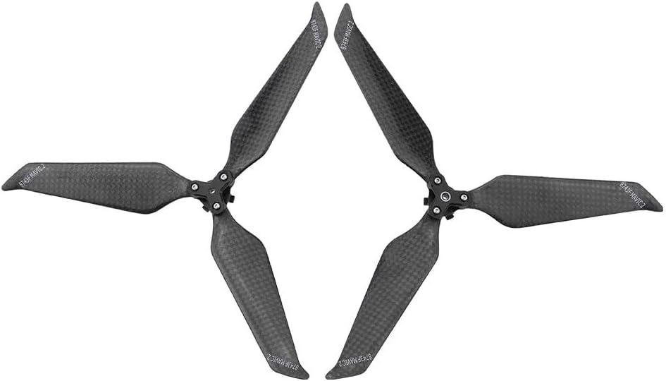 ALPGEN 8743F – Hélice de fibra de carbono para drone DJI Mavic 2 Pro Zoom, accesorios plegables de 3 cuchillasapto para Mavic 2 Hélice de repuesto