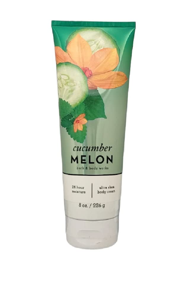 Bath & Body Works – Cucumber Melon, crema corporal ultra karité, 236 mililitros