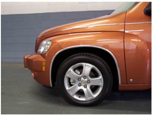 TFP – Moldura de guardabarros de acero inoxidable para Chevrolet HHR 2006-2011 (6 piezas)