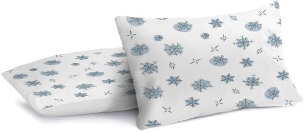 Duvet Cover Set Full Size Christmas Theme Merry ChristmasChristmas TreeBells Pattern Holiday Season Luxury Reversible Bedding Set Comforter Cover(1