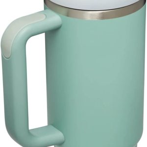 Thirst Quench 2.0 – Vaso de acero inoxidable con aislamiento al vacío de 30 onzas con tapa resistente a fugas y popote (Eucalyptus) Thirst Quench 2.0 – Vaso de acero inoxidable con aislamiento al vacío de 30 onzas con tapa resistente a fugas y popote (Eucalyptus)