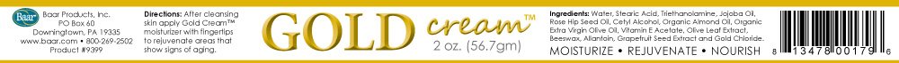 Crema de oro, 2 oz.