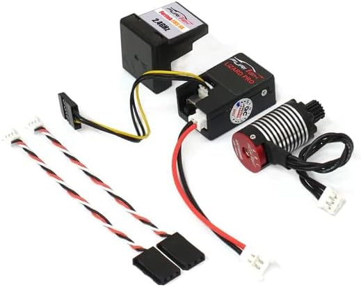 FURITEK Monster – Sistema de alimentación sin escobillas con receptor para FCX24 Smasher – Actualización electrónica para juguetes de control