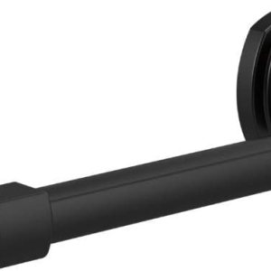 Delta Faucet 77655-BL Stryke Soporte de papel higiénico giratorio de doble poste, 9.75 x 3.39 x 2.13 pulgadas, negro mate Delta Faucet 77655-BL Stryke Soporte de papel higiénico giratorio de doble poste, 9.75 x 3.39 x 2.13 pulgadas, negro mate