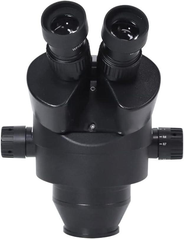 Accesorios para microscopio de laboratorio 3.5X 7X 45X 90X180X zoom trinocular cabeza de microscopio estéreo 0.5X 2.0X lente Barlow WF20X WF10X