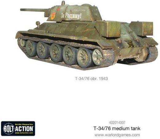 Bolt Action T3476 Tanque mediano 156 WWII Guerra Mundial Figuras de Guerra Militar Kit de Modelo de Plástico