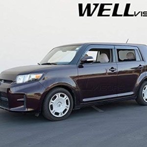 WellVisors Repuesto para 2008-2015 Scion xB CLIP-ON ahumado tintado serie premium deflectores laterales de protección de lluvia 3-847SC006 WellVisors Repuesto para 2008-2015 Scion xB CLIP-ON ahumado tintado serie premium deflectores laterales de protección de lluvia 3-847SC006