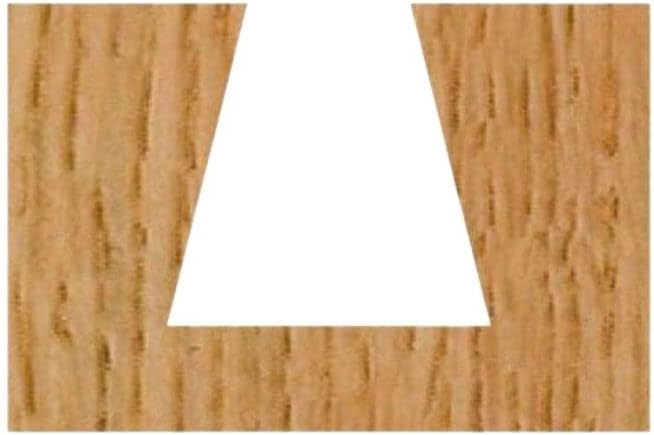 Whiteside Broca de cola de milano D14-375 con longitud de corte de 38 pulgadas de diámetro grande de 38 pulgadas