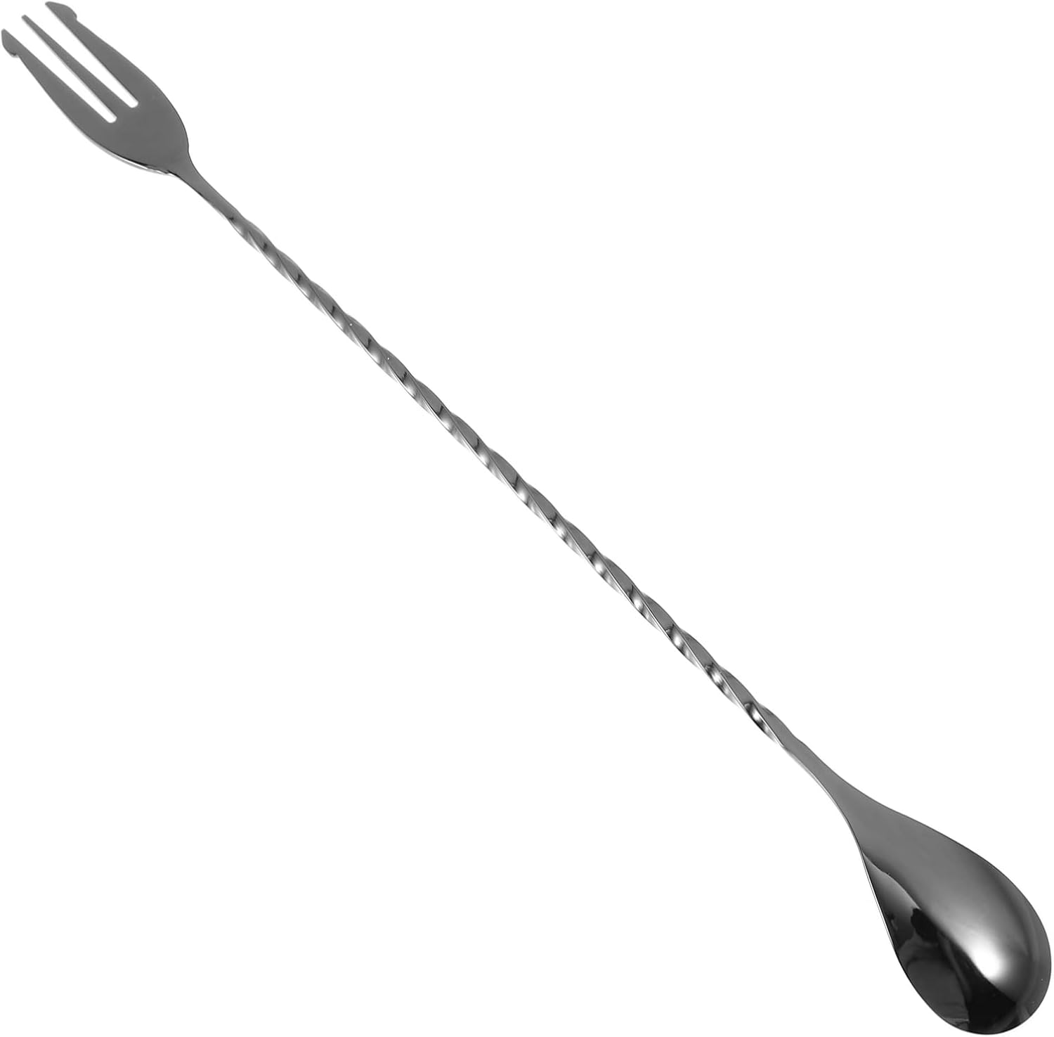 LIFKOME Cuchara mezcladora de café, palitos de cóctel cuchara para revolver café, agitadores de café, cucharas de metal para servir, barra de
