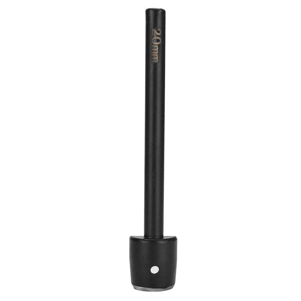 Cortador de perforaciones de esquina media redonda, herramientas de cuero, semicírculo, perforador de cuero, cortador semicírculo de cuero (0.787 in)