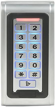 MENGQI-CONTROL Lector de teclado de metal resistente al agua Standard North American Strike Lock TCPIP 2 puertas Sistemas de control de acceso