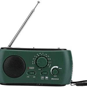 Radios portátil Am FM emergencia energía solar manivela radio AMFMSW Radio de emergencia con linterna LED cargador de teléfono de emergencia Radios portátil Am FM emergencia energía solar manivela radio AMFMSW Radio de emergencia con linterna LED cargador de teléfono de emergencia