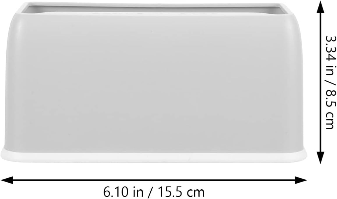 Alipis Caja de almacenamiento de pala de arena para gatos, caja de almacenamiento de pala de arena para mascotas, accesorios de caja de arena, 2
