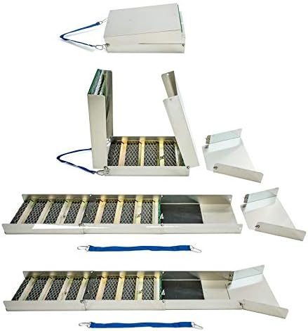 ASR Outdoor 50″ caja de esclusa de oro plegable equipo de prospección de aluminio