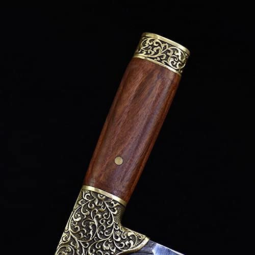 Cuchillo de carnicero de carne, Longquan fantasma mano para cortar filo afilado cuchillo de cocina forjado a mano cuchillos domésticos cuchillo de