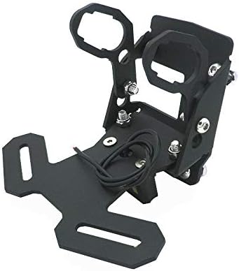 Kit de soporte de matrícula de aluminio para motocicleta, eliminador de guardabarros con luz LED para K.awasaki Z900 ZR900 ZR Z 900 Accesorios 2017