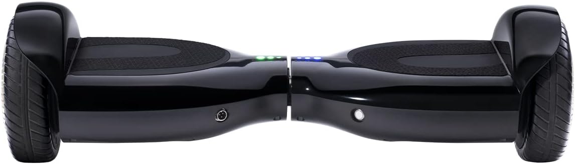 Jetson Hoverboard – Hoverboard Zone con ruedas todoterreno todoterreno – Hoverboard ligero negro con ruedas LED iluminadas – Hoverboard inteligente