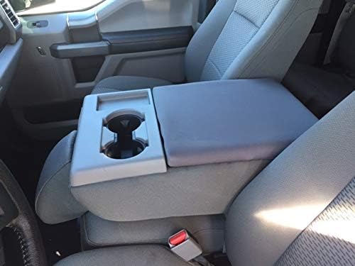 Auto Console Covers – Se adapta al Ford F-350 Super Duty 2017-2022 Funda de tapa de reposabrazos de consola central impermeable tela de neopreno –
