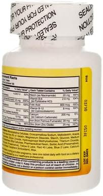Nature’s Blend Fórmula prenatal multivitamínica 100 CT (paquete de 2)