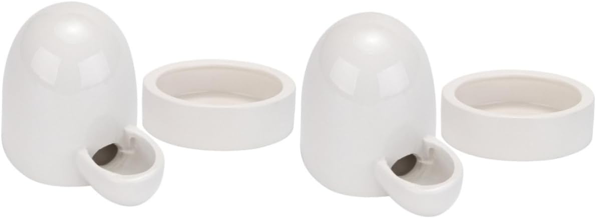 BESTOYARD 2 Sets Rutin Bebedor de Pollo Bebedor de aves de corral Bebedero de aves de corral Bebedero de agua para perros Lagarto Alimentador de