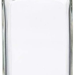 Pride Of India Tarros pequeños de vidrio transparente para especias con tapa de tamiz doble, sin BPA de grado alimenticio, fabricados en Estados Pride Of India Tarros pequeños de vidrio transparente para especias con tapa de tamiz doble, sin BPA de grado alimenticio, fabricados en Estados