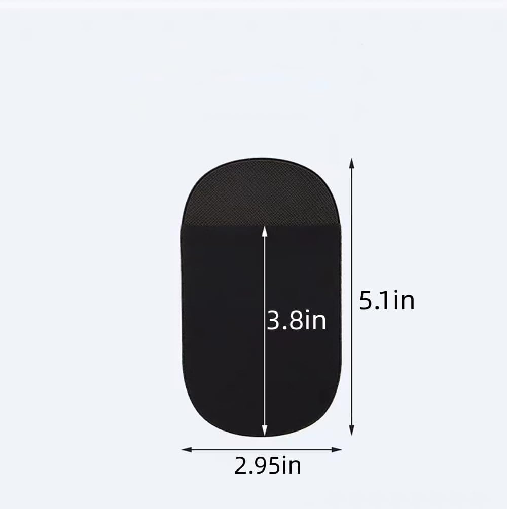 AubRie Bolsa universal para mouse adhesiva, soporte inalámbrico adhesivo reutilizable, sin residuos de pegamento, compatible con Apple Mouse y otros