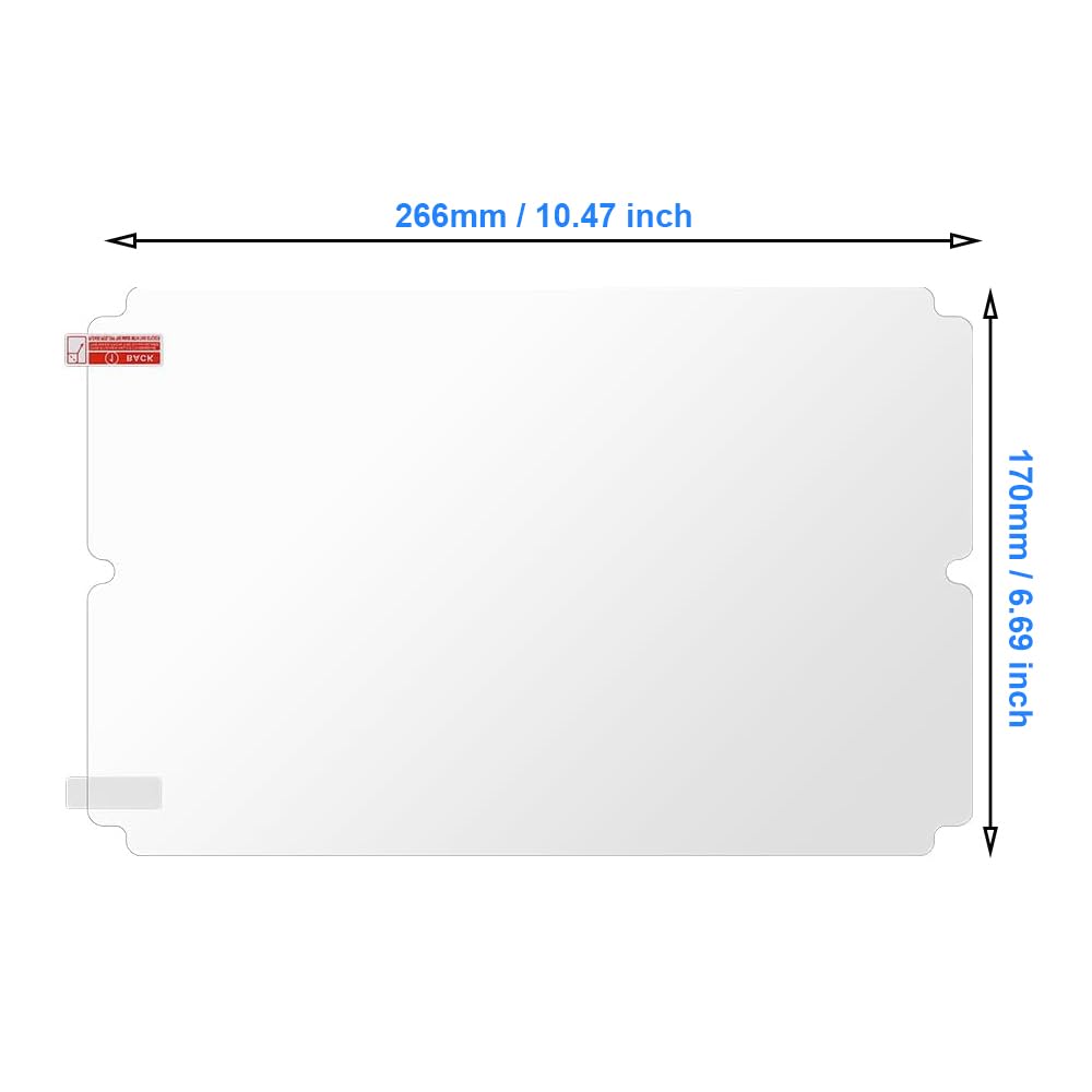 HzdaDeve 6 unids Protector de pantalla para Anycubic Photon Mono M5s 10.1 pulgadas LCD anti arañazos película protectora para impresora 3D