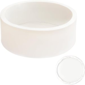 HARBOLLE Cubierta suave para pozo de pelotas para interior y exterior, solo regalo ideal para niños pequeños, color blanco HARBOLLE Cubierta suave para pozo de pelotas para interior y exterior, solo regalo ideal para niños pequeños, color blanco