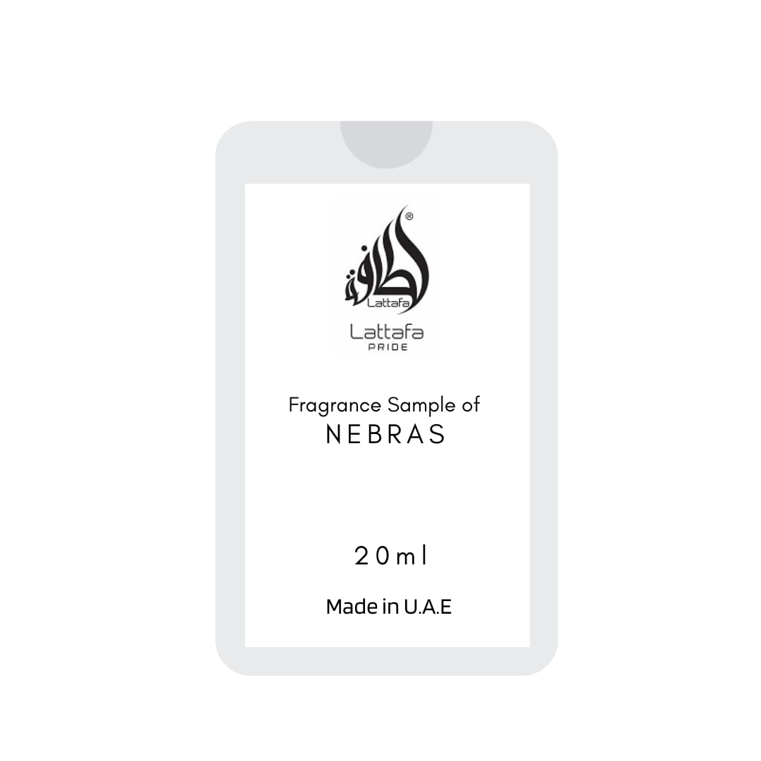 Lattafa Pride EDP Spray 20ML (0.67 oz), colección de perfumes unisex de tamaño de viaje para hombres y mujeres. (0.7 fl oz, Nebras 0.7 fl oz)