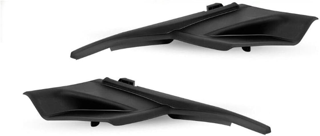 1 par de limpiaparabrisas cubierta cubierta de extensión para Toyota Sienna 2011 2012 2013 2014 2015 2016 2017 2018 2019 2020