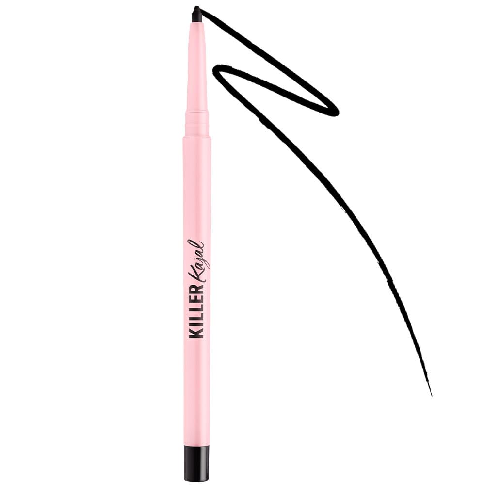 Too Faced Killer Kajal Delineador de ojos negro intenso de larga duración de 12 horas