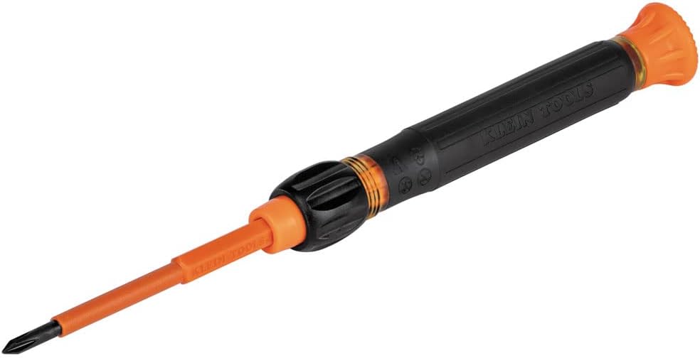Klein Tools Juego de destornilladores aislados (8 en 1) y destornillador de precisión (2 en 1)