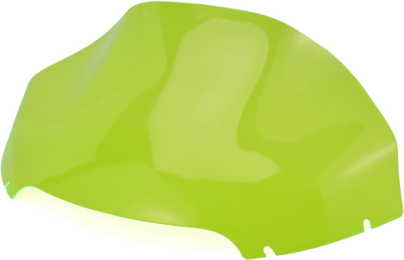 Parabrisas de 13 pulgadas para Harley Road Glide FLTR FLTRX 2014-2022 (doble deslizamiento ligero), color verde
