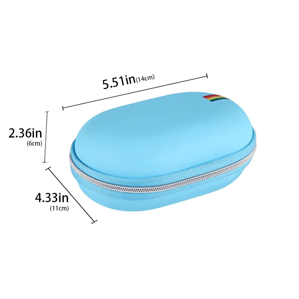 Leayjeen Funda portátil compatible con kit de monitor de glucosa en sangre, contiene glucómetro, dispositivo de punción, tiras de prueba de azúcar