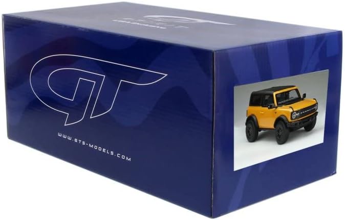 GT Spirit Ford Bronco Wildtrak 2021, Cyber Orange Metallic US044 – Auto de juguete de resina a escala 118