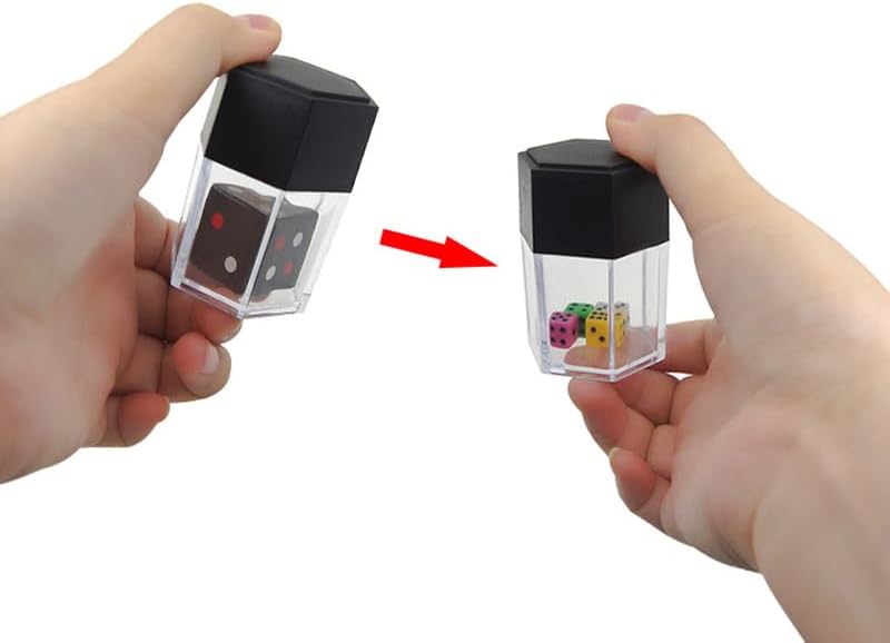 MOMOMAGE Dados Bomb Trucos de magia Explotar Explosión Dados Magia Accesorios para Magos Cerrar Ilusiones Callejeras Trucos Mentalismo Novedad