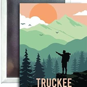 R and R Imports Truckee California – Imán para refrigerador de 2.5 x 3.5 pulgadas, aproximadamente destino de caminata R and R Imports Truckee California – Imán para refrigerador de 2.5 x 3.5 pulgadas, aproximadamente destino de caminata